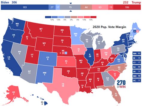 2022 Presidential Election Map By State