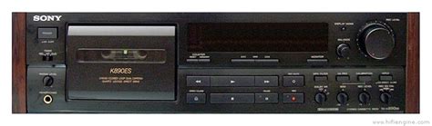 Included dolby b & c, and was a top performer in the day. Sony TC-K890ES - Manual - Stereo Cassette Deck - HiFi Engine