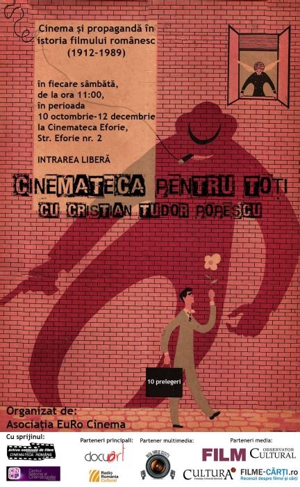 În cadrul galei de deschidere va fi proiectat filmul anomalisa, prima animaţie din. „Cinemateca pentru toţi", cu Cristian Tudor Popescu ...