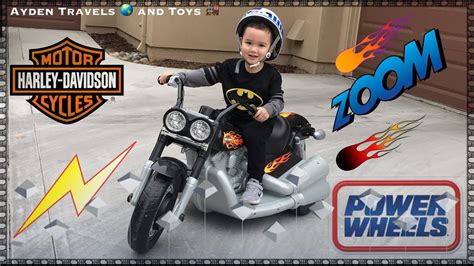 Power wheels milwaukee battery upgrade runtime tests & battery over discharge protection install. POWER WHEELS Harley Davidson MOTORCYCLE | Toddler - Young ...