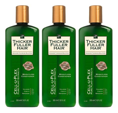 Buy Thicker Fuller Hair Weightless Conditioner Cell U Plex 12oz 3