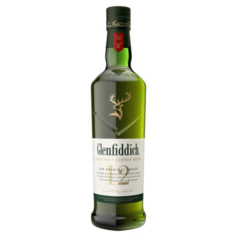 Glenfiddich 12 Year Old Single Malt Scotch Whisky 70cl Best One