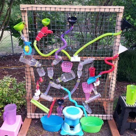 This Is A Great Way To Encourage The Kids To Play Outdoors Water Wall