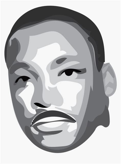 Transparent Martin Luther King Day Clipart Mlk Drawing Transparent