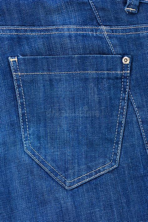 Jean Pocket Stock Photo Image Of Blue Jeans Texture 230346