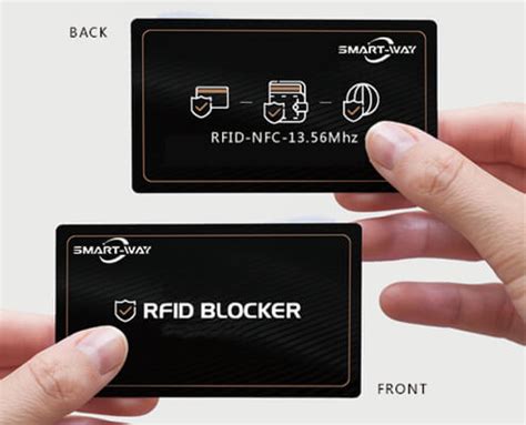 Conveniently fits in any wallet! rfid blocking card | Smart-Way