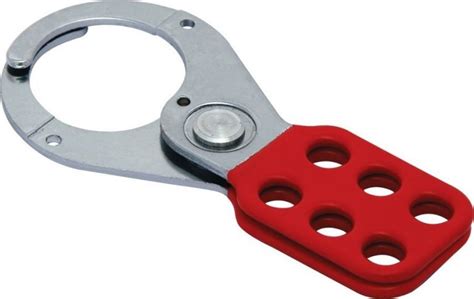 Lockout Safety Vinyl Coated Hasp Colours 38mm Diameter