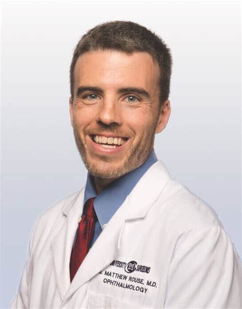 Dr J Matthew Rouse Glaucoma Specialist Knoxville University Eye