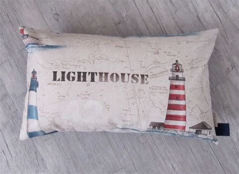 Lighthouse Pillow Cover By Pentubayinterior On Etsy Window Ideas