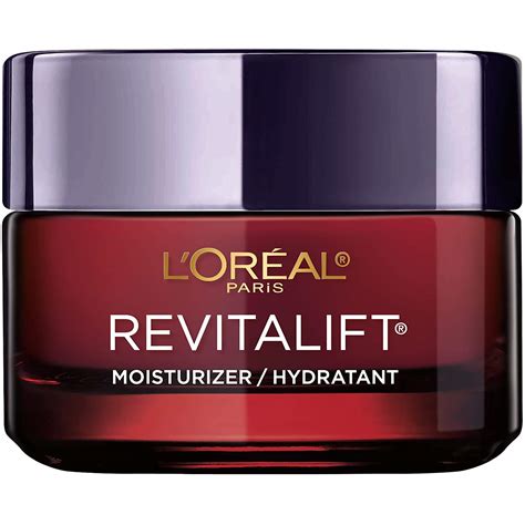 L'oreal paris 1.5% pure hyaluronic acid serum for face with vitamin c from revitalift derm intensives for dewy looking skin, hydrate, moisturize, plump skin, reduce wrinkles, anti aging serum, 1 oz 4.5 out of 5 stars 22,253 Anti-Aging Face Moisturizer by L'Oreal Paris Skin Care ...