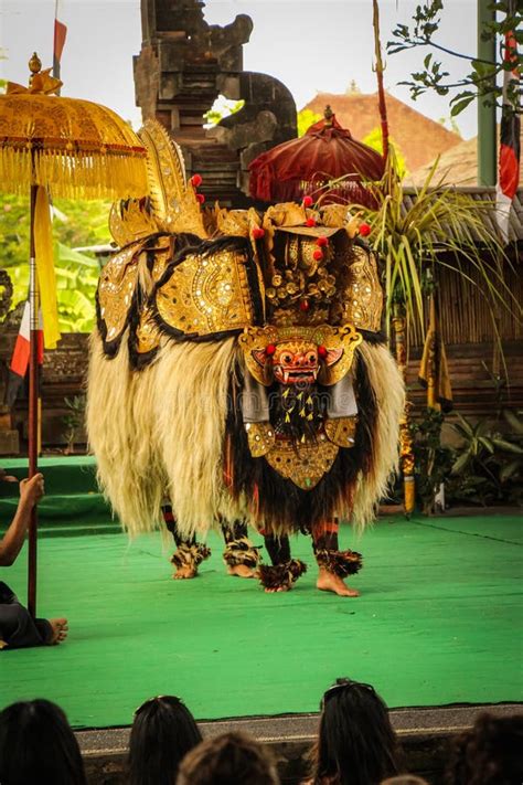 Balinese Traditional Barong Dance Stock Photo Image Of Lion Balinese