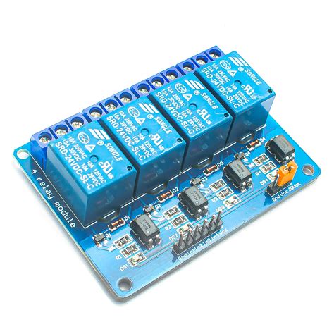 Buy 4 Channel 24v Relay Module With Optocoupler At