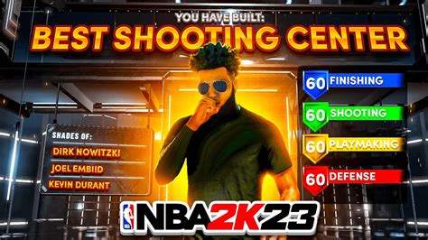 Best Shooting Center Build In Nba 2k23 New Best 2way Stretch Four