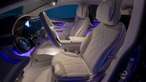 2022 Mercedes Benz EQS Futuristic Interior Fully Revealed In Official