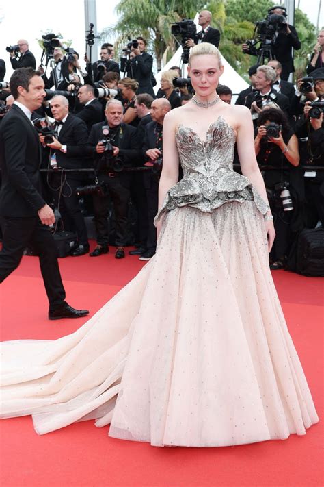 Elle Fanning At Th Annual Cannes Film Festival Opening Ceremony