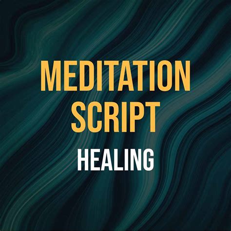 Breathing And Color Healing Body Scan Meditation Script