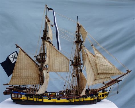 Wallpaper Boat Sailing Ship Lego Galley Cannon Brigantine