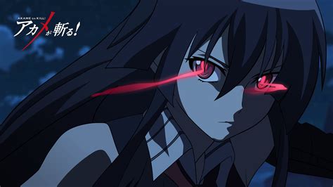 Download Black Hair Red Eyes Akame Akame Ga Kill Anime Akame Ga Kill