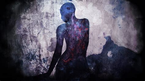 wallpaper digital art women artwork blue grunge art color darkness screenshot