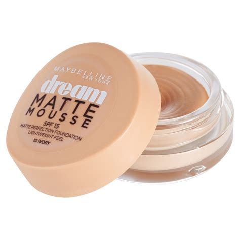 Maybelline Dream Matte Mousse Foundation 10 Ivory