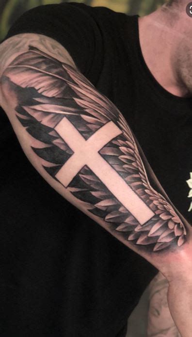 85 Amazing Cross Tattoos, designs, and ideas