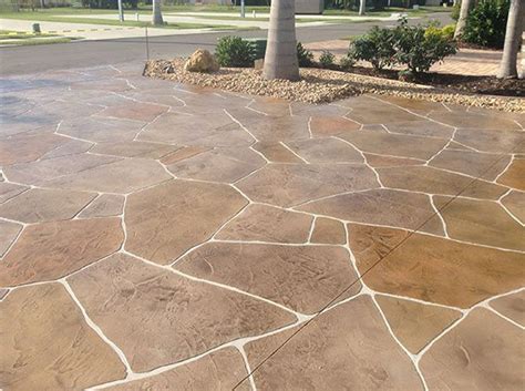 Stamped concrete is aesthetic, durable, and economical. Stamped Concrete | ProLawn & Landscaping
