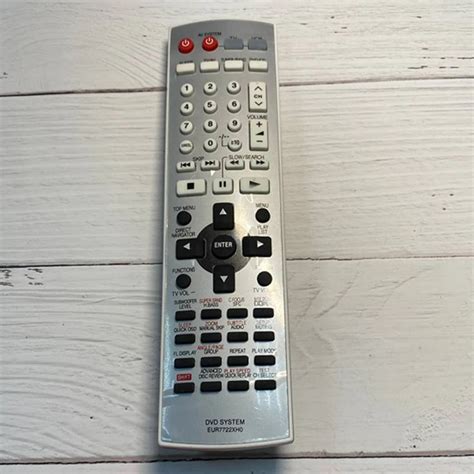 Remote Control For Panasonic Eur 7722xho Home Theater Sa Ht520 Sc