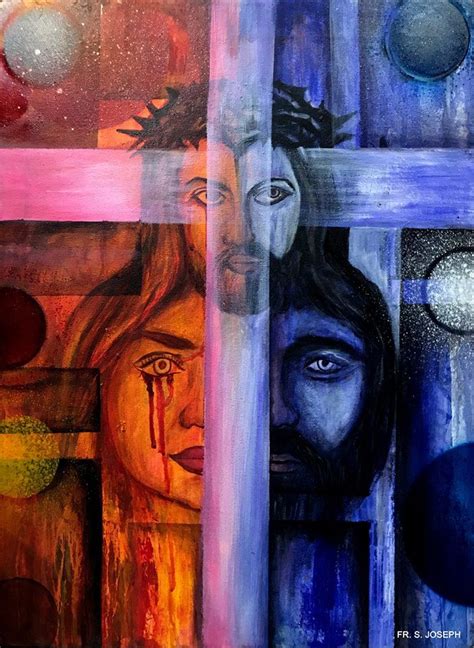 Spirit Of Cross Painting Art Cross