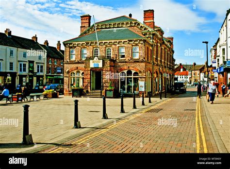Town Hall Northallerton North Yorkshire England Stock Photo Alamy