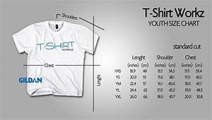Size Chart Youth Tshirt Workz Hong Kong T Shirt Printing