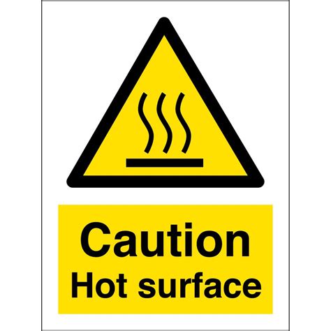 Caution Hot Surface Signs From Key Signs Uk