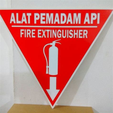 Jual Sign Apar Alat Pemadam Api Acrylic Kab Bekasi Super