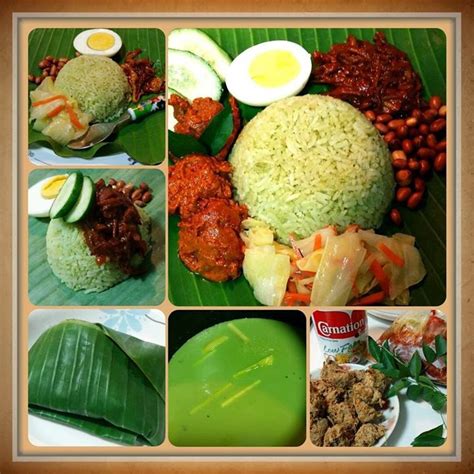 Nasi lemak sambal chilli recipe 椰浆饭辣椒 inspired by punggol nasi lemak. Homemade Meals for Children: Vegetarian Nasi Lemak (Pandan ...
