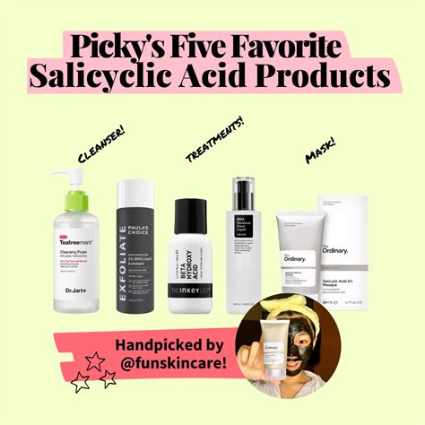 Pickys Five Favorite Salicylic Acid Products Picky The K Beauty