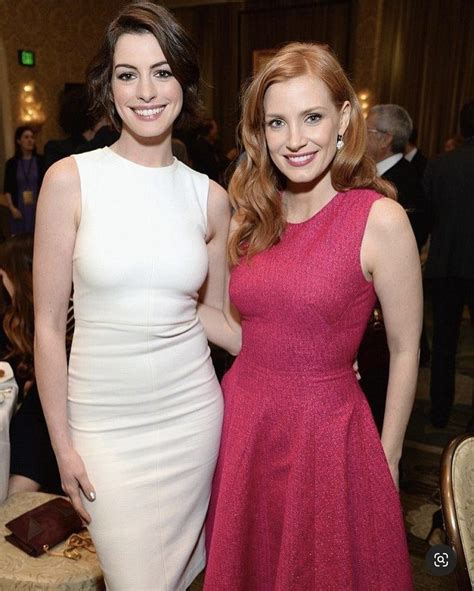 help me cum for these perfect milfs anne hathaway and jessica chastain r celebjobuds