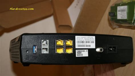 Arris Tg862g Ct Router How To Reset To Factory Settings