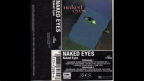 Naked Eyes Naked Eyes Cassette Full Album Youtube