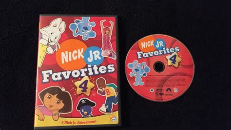 Opening To Nick Jr Favorites Volume 4 2006 DVD YouTube