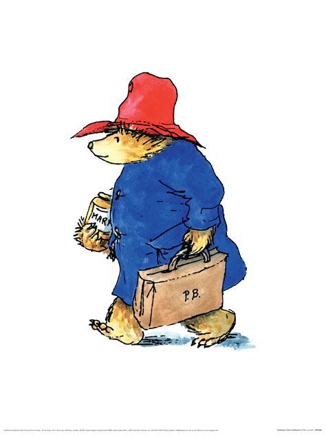 Paddington Bear Classic Paddington Art Print The Art Group