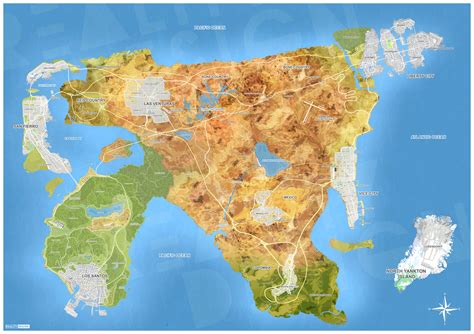 Карта Gta 6 показала сразу 8 городов в одном открытом мире