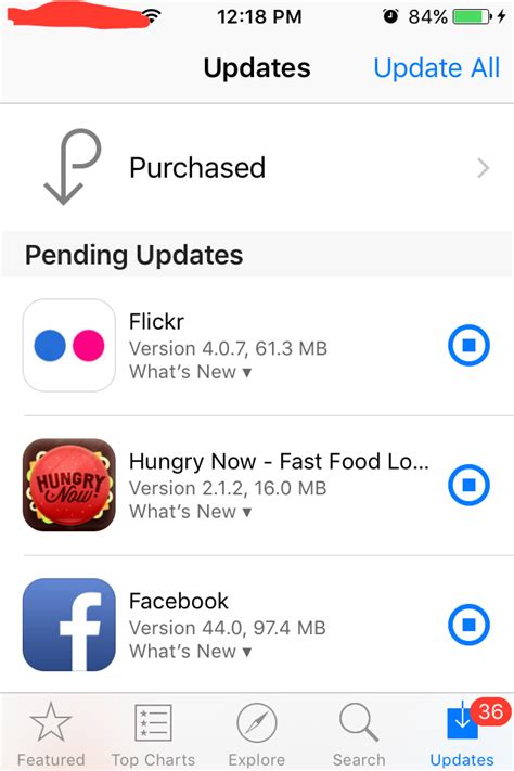 I can't update apps anymore! ios appstore - iPhone app updates stuck with iOS 9 - Ask ...