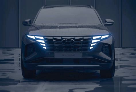 2021 hyundai tucson front view. كشف النقاب عن الجيل الجديد من هيونداي توكسون 2021 اليوم ...