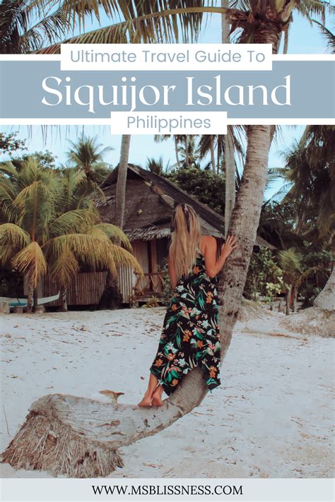Siquijor Itinerary How To Explore The Island Of Fire Ms Blissness Travel Destinations Asia