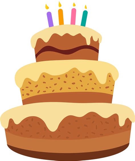 Download Cartoon Cake Png Happy Birthday Cake Cartoon Png Image With
