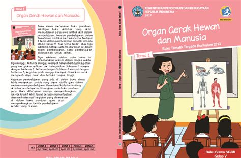 Buku K13 SD Kelas 5 Revisi 2017 Semester I (Tanpa Watermark) - Gatra Guru