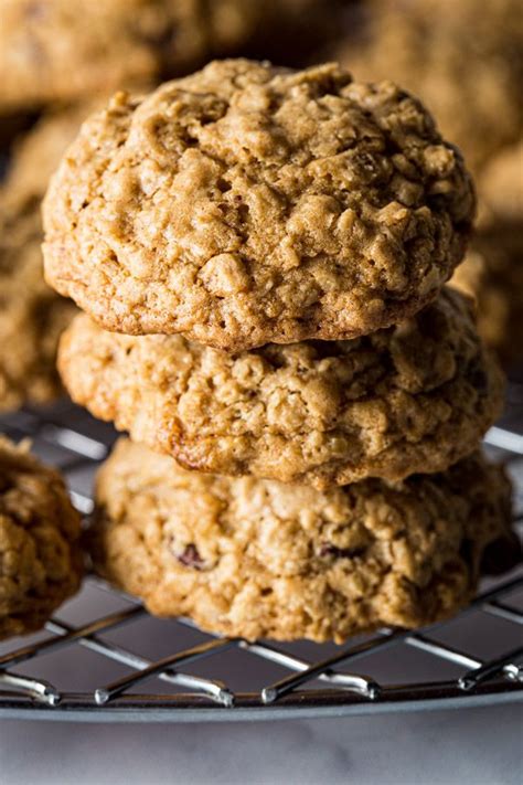 The whole food plant based recipes. Easy Gluten-Free Oatmeal Cookies | Thick & Chewy | Recipe ...