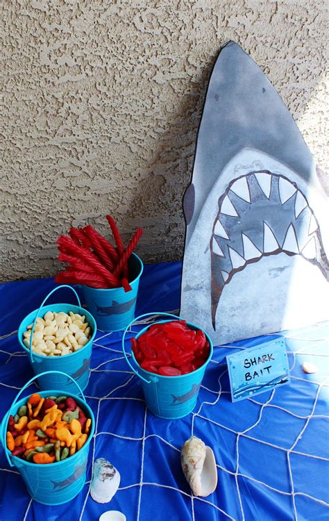 Sparklinbecks Shark Birthday Party