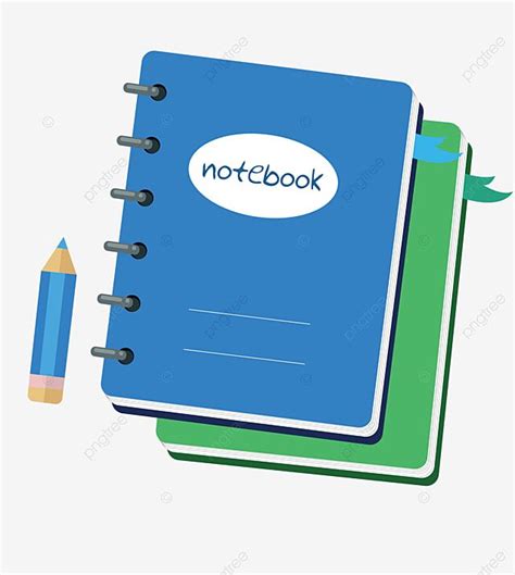 Gambar Alat Tulis Buku Nota Kartun Vektor, Clipart Buku Nota, Nota, Pen