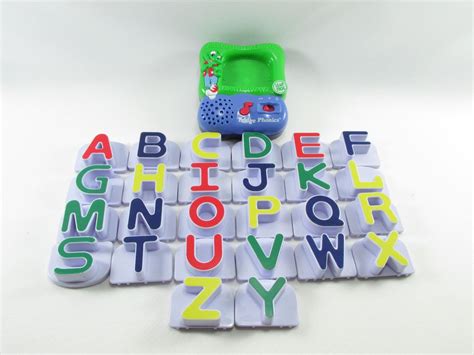 Leap Frog Fridge Phonics Magnetic Alphabet Letter Set Complete Working