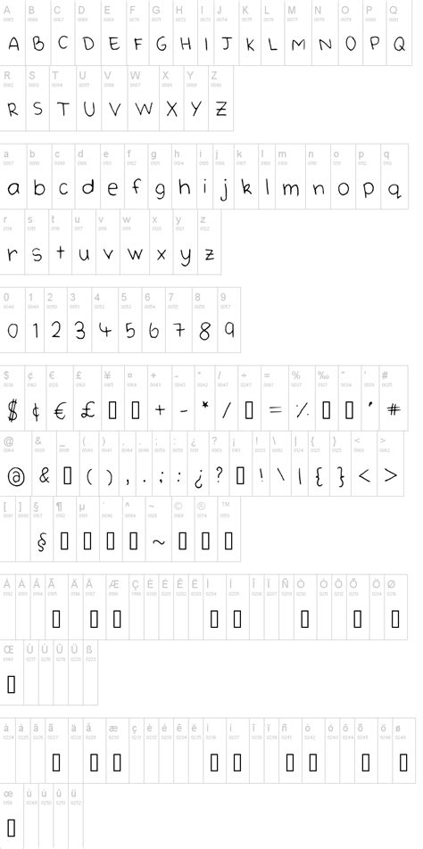 Illegible signatures mean a person is private and difficult to understand. Cute Handwriting Font | dafont.com
